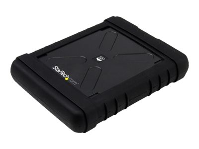  STARTECH.COM  Caja USB 3.0 robusta con UASP para disco duro o SSD SATA de 2,5 pulgadas - Carcasa sin herramientas IP54 tipo militar - caja de almacenamiento - SATA 6Gb/s - SATA 6Gb/s, USB 3.0S251BRU33