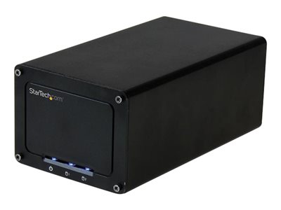  STARTECH.COM  Caja USB 3.1 (10 Gbps) de dos bahías SATA con RAID y UASP de 2,5