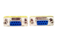 StarTech.com Cambiador de Género Delgado DB9 Serie Hembra a Hembra - cambiador de macho a hembra para serie - DB-9 a DB-9