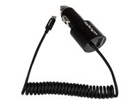 StarTech.com Cargador USB de 2 Puertos para Coche con Cable Micro USB y puerto USB - de Alto Poder (21 Watt / 4,2 A) adaptador de corriente para el coche - USB, Micro-USB tipo B - 21 vatios