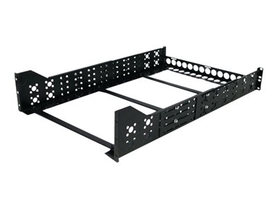  STARTECH.COM  Carriles Universales 3U de 19 Pulgadas Ajustables  para Armario Rack de Servidores - Capacidad de Carga de hasta 97,3kg - guía para bastidor - 3UUNIRAILS3U