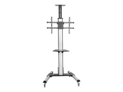  STARTECH.COM  Carro de Transporte para Televisor de 32 a 75 Pulgadas - Carrito AV Móvil Mesa Rodante para TV VESA con Ajuste de un Toque - carrito - para pantalla plana - negro, plataSTNDMTV70