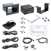 CONFERENCE ROOM TABLE          PERPCONNECTIVITY BOX W/ LAPTOP DOCKI