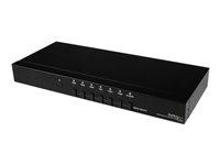 StarTech.com Conmutador Escalador Vídeo HDMI VGA Vídeo por Componentes y Compuesto con Audio de 7 puertos - Switch Selector 1 Salida HDMI - interruptor de vídeo/audio - 7 puertos
