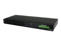 StarTech.com Conmutador Matrix HDMI de 4 Puertos - 4x4  con Audio y Puerto Serial - Switch Matriz - 8x Hembra HDMI - RS232 - interruptor de vídeo/audio - 4 puertos