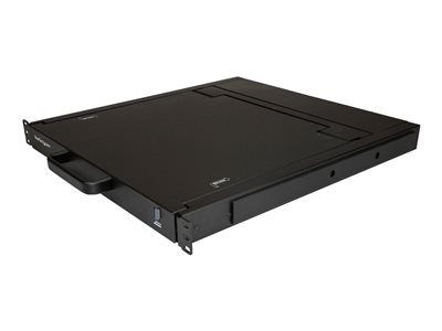  STARTECH.COM  Consola KVM de Montaje en Rack - Teclado QWERTY - KVM para Rack de Servidores de 1 puerto VGA con Monitor LCD de 17