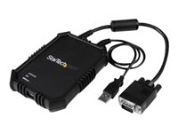 StarTech.com Consola KVM de Ordenador Portátil a Servidor con Carcasa Resistente - Adaptador Crash Cart con Transferencia de Ficheros - conmutador KVM - 1 puertos