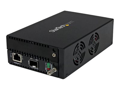  STARTECH.COM  Conversor de Medios Ethernet de Cobre a Fibra de 10 Gigabits - Gestionado - con SFP+ Abierto - conversor de soportes de fibra - 10 GigEET10GSFP
