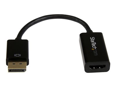  STARTECH.COM  Conversor de Vídeo DisplayPort a HDMI con Audio – Adaptador Activo DP 1.2 para Ordenadores de Sobremesa/Laptops – 4K @ 30Hz - vídeo conversorDP2HD4KS
