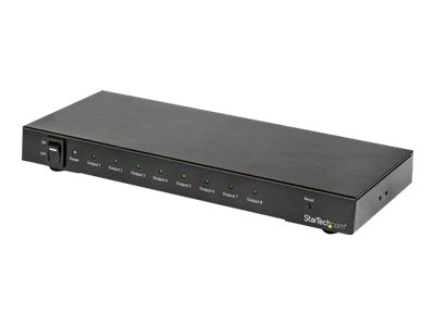  STARTECH.COM  Divisor Splitter HDMI de 8 Puertos - 4K 60Hz con Audio 7.1 - separador de vídeo/audioST128HD20