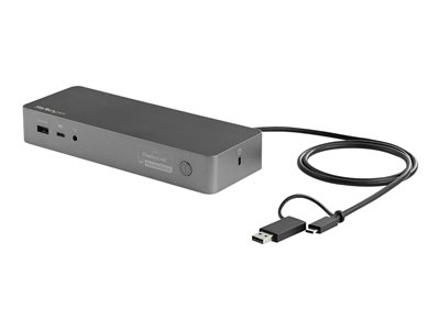 STARTECH.COM  Docking Station Universal para Portátil - Dock USB-C y USB 3.0 - HDMI y DP Doble - PD 100W - Mac Windows y Chrome OS - estación de conexiDK30C2DPEPUE