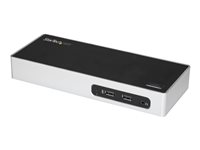 StarTech.com Docking Station USB 3.0 para Dos Monitores HDMI y VGA o DVI - Replicador de Puertos USB 3.0 para Ordenador Portátil - estación de conexión - USB - DVI, HDMI - GigE