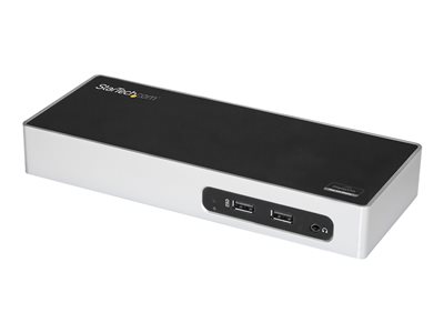  STARTECH.COM  Docking Station USB 3.0 para Dos Monitores HDMI y VGA o DVI - Replicador de Puertos USB 3.0 para Ordenador Portátil - estación de conexióDK30ADD