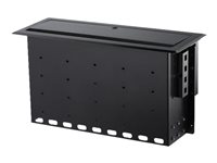 StarTech.com Dual-Module Conference Table Connectivity Box-Customizable - placa de montaje