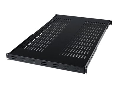  STARTECH.COM  Estante Bandeja Fijo para Gabinete Rack de Servidores con Profundidad Ajustable - estante para bastidor - 1UADJSHELF