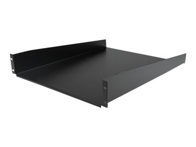  STARTECH.COM  Estante Bandeja para Armario Rack Universal de Servidores 2U 22in Profundidad Fija - 50lb - 22kg - estante para bastidor - 2UCABSHELF22