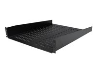 StarTech.com Estante Bandeja Ventilado para Armario Rack Universal de Servidores 2U 22in Profundidad Fija - 50lb - 22kg - estante para bastidor - 2U