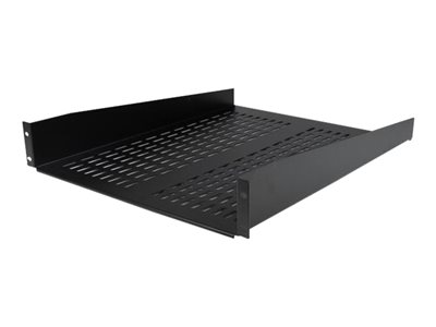  STARTECH.COM  Estante Bandeja Ventilado para Armario Rack Universal de Servidores 2U 22in Profundidad Fija - 50lb - 22kg - estante para bastidor - 2UCABSHELF22V