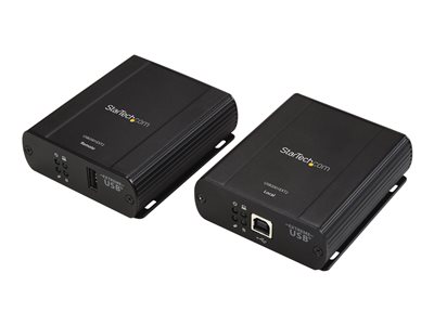  STARTECH.COM  Extensor 1 Puerto USB 2.0 por Cable CAt5 CAt6 Ethernet UTP - Hasta 100m - 2x RJ45 Hembra - 1x USB A Hembra - 1x USB B Hembra - prolongadoUSB2001EXT2