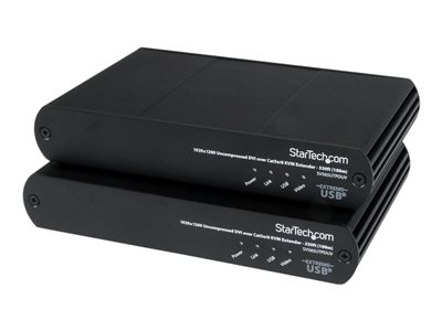  STARTECH.COM  Extensor de Consola KVM DVI USB por Cable Cat5e / Cat6 con Vídeo 1080p HD Sin Comprimir - 100m - alargador KVM / USBSV565UTPDUV