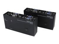 StarTech.com Extensor de Consola KVM por Cat 5 Ethernet (200m) con USB y Vídeo VGA Doble - 4x USB A Hembra - 8x HD15 Hembra - RJ45 - alargador KVM