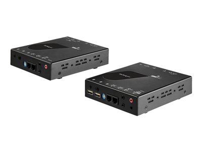  STARTECH.COM  Extensor KVM HDMI KVM por IP - HDMI 4K 30Hz y USB 2.0 por IP, LAN o Ethernet CAT5e/CAT6  (100m/330ft) - Kit Extensor para Transmisor/ReceSV565HDIP