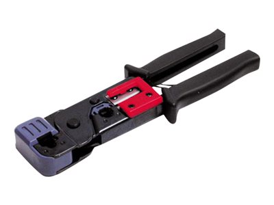  STARTECH.COM  Herramienta Crimpadora de Cableado con Pelacables - Herramienta para Crimpar Cables RJ45 de Red Ethernet y RJ11 de Teléfono - herramienta de fusión cabeza cableRJ4511TOOL