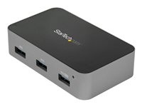 StarTech.com Hub USB-C de 4 Puertos - USB 3.1 Gen 2 10Gbps a 4x USB-A  - Alimentado - (HB31C4AS) - hub - 4 puertos