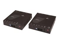 StarTech.com Juego de Extensor Alargador HDMI 4K con Soporte para Muro Multivídeo - Extensor por IP compatible con Video Wall - vídeo/audio/infrarrojo/prolongador serie - GigE