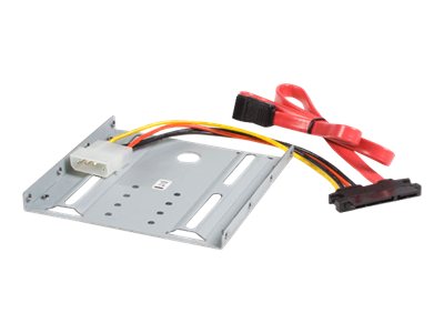  STARTECH.COM  Juego Kit Adaptador Bandeja de Montaje Unidad de Disco Duro SATA de 2,5in Pulgadas a 3,5 - adaptador de compartimento para almacenamientoBRACKET25SAT