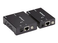 StarTech.com Juego Kit Extensor HDBaseT HDMI por Cable Ethernet UTP Cat5 Cat6 RJ45 Adaptador POC Power over Cable - 70m - alargador para vídeo/audio