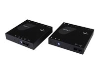 StarTech.com Kit de Distribución de Vídeo HDMI y USB por IP - 1080p con soporte para Muro Multivídeo Videowall - prolongador vídeo/audio/USB
