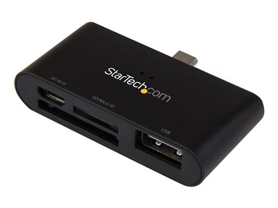  STARTECH.COM  Lector de Tarjetas Adaptador SD, Micro SD, MMC, SDXC, SDHC a USB OTG para Dispositivos Móviles - lector de tarjetas - USB 2.0FCREADU2OTGB