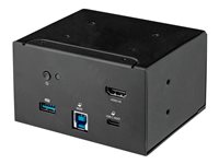 StarTech.com Módulo de Conexión de Portátil para Caja de Conectividad de Mesas de Conferencia - HDMI de 4K - USB-C / USB-A - PD USB Tipo C - estación de conexión - USB-C - HDMI - GigE