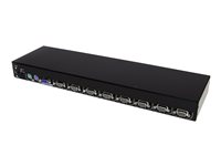 StarTech.com Módulo KVM PS/2 USB de 8 Puertos para Consolas LCD de Rack - conmutador KVM - 8 puertos