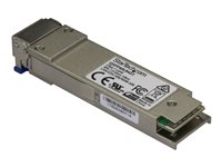 StarTech.com Módulo Transceptor QSFP+ de Fibra LC Monomodo 40GBase-LR4 MSA de 40 Gigabit - Hasta 10km - Módulo transceptor QSFP - 40 Gigabit LAN