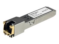 StarTech.com Módulo Transceptor SFP Compatible con el Modelo SFP-GE-T de Cisco - 1000BASE-T - SFP a RJ45 Cat6 / Cat5e - 10/100/1000 Mbps - RJ45 - 100m - Cisco IE3400, IE3300, IE3200 (SFPC1110) - módulo de transceptor SFP (mini-GBIC) - GigE