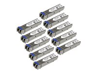StarTech.com Módulo Transceptor SFP Compatible con HP J4859C - 1000BASE-LX - Paquete de 10 - módulo de transceptor SFP (mini-GBIC) - GigE