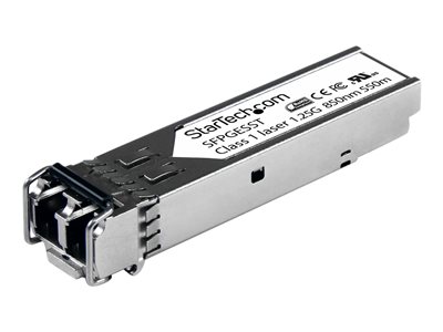 STARTECH.COM  Módulo Transceptor SFP Compatible con SFP-GE-S de Cisco - 1000BASE-SX - Multimodo 1GbE - SFP Ethernet Gigabit 1Gb - LC - 550m - 850nm - CSFPGESST