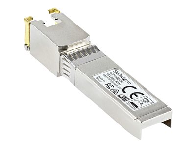  STARTECH.COM  Módulo Transceptor SFP+ de Cobre RJ45 10GBase-T TAA de 10Gbps - Hasta 30m - módulo de transceptor SFP+ - 10GbE - Conforme a la TAASFP10GBTST