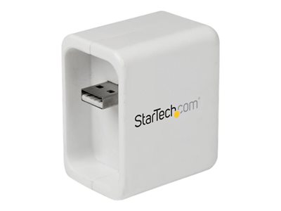  STARTECH.COM  Mini Router Portátil para iPad, Tablet y Ordenador Portátil - Enrutador Hotspot Móvil Wifi con Puerto de Carga - enrutador inalámbrico - 802.11b/g/nR150WN1X1T