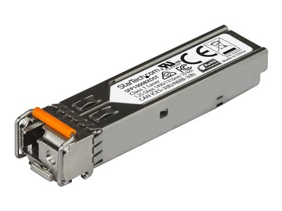  STARTECH.COM  MSA Uncoded SFP Module, 1000BASE-BX, 1 Gigabit Ethernet Bi-Directional (BiDi) Fiber Single Strand SFP Transceiver (SMF), LC 10km , Mini GSFP1000BXDST