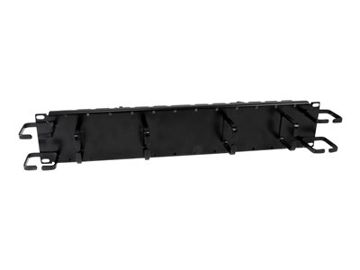  STARTECH.COM  Panel de Gestión Horizontal y Vertical de Cables 2U para Rack - Guíacables de 2 Lados con Anillas y Canaleta - panel de organización de cCMPNL2UC