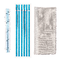 PRIVACY SCREEN INSTALLATION KITACCS- ADHESIVE STRIPS/HOLDER TABS MON-PRIVACY-SCREEN-K