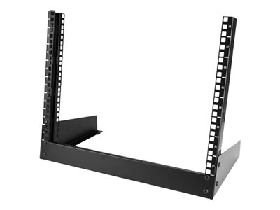  STARTECH.COM  Rack de Sobremesa de 8U de 2 Columnas y 19 Pulgadas - Armario Rack de Servidores con Marco Abierto para Escritorio - rack - 8URK8OD