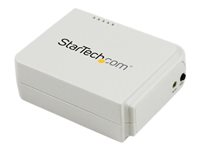 StarTech.com Servidor de Impresión Inalámbrico Wireless N y Ethernet de 1 Puerto USB - 802.11 b/g/n - Servidor Wifi de Impresoras - servidor de impresión - USB 2.0 - 10/100 Ethernet x 1 PM1115UWEU