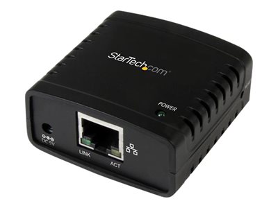  STARTECH.COM  Servidor de Impresión en Red Ethernet 10/100 Mbps a USB 2.0 con LPR - Servidor de Impresión USB - servidor de impresión - USB 2.0 - 10/100 EthernetPM1115U2