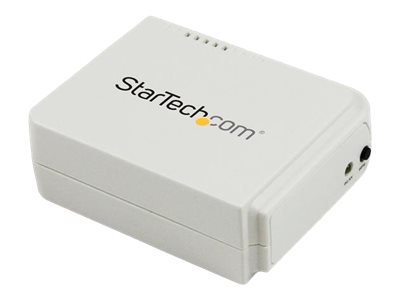  STARTECH.COM  Servidor de Impresión Inalámbrico Wireless N y Ethernet de 1 Puerto USB - 802.11 b/g/n - Servidor Wifi de Impresoras - servidor de impresión - USB 2.0 - 10/100 Ethernet x 1PM1115UWEU