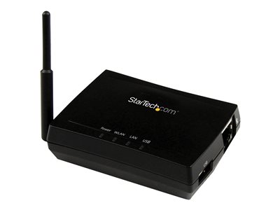  STARTECH.COM  Servidor Inalámbrico Wireless N Wifi de Impresora con 1 Puerto USB Compatible con AirPrint - 802.11b/g/n - servidor de dispositivoPM1115UA
