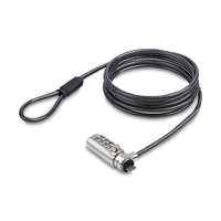 Startech.com SLIM LAPTOP CABLE LOCK 6.6FT - ACCSK-SLOT COMPATIBLE COMBINATION SSTDC4D-LAPTOP-LOCK